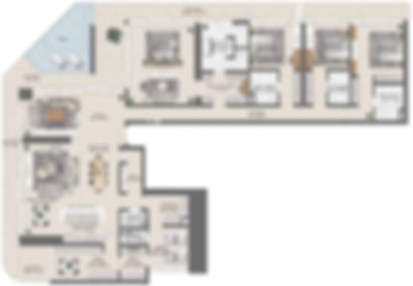4 chambres · Penthouse