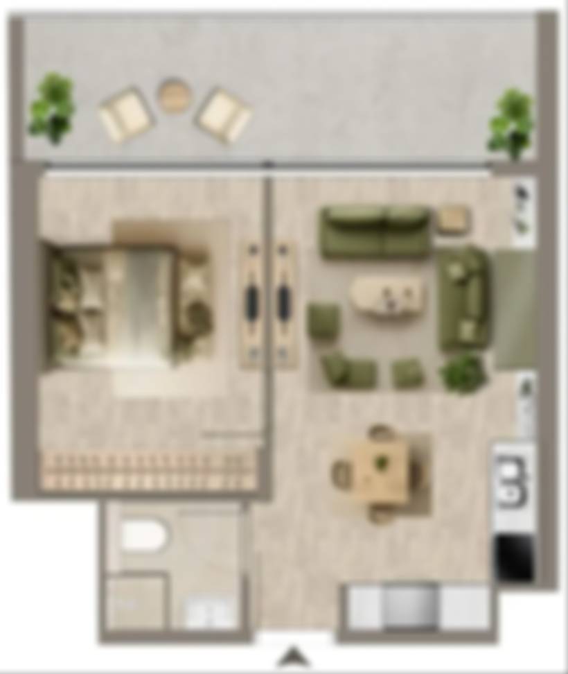 1 chambre