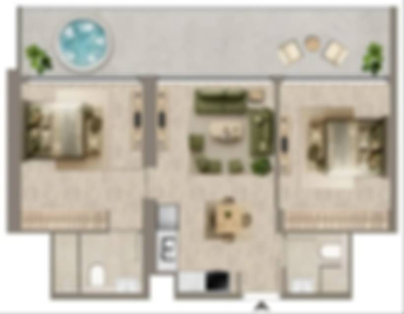 2 chambres