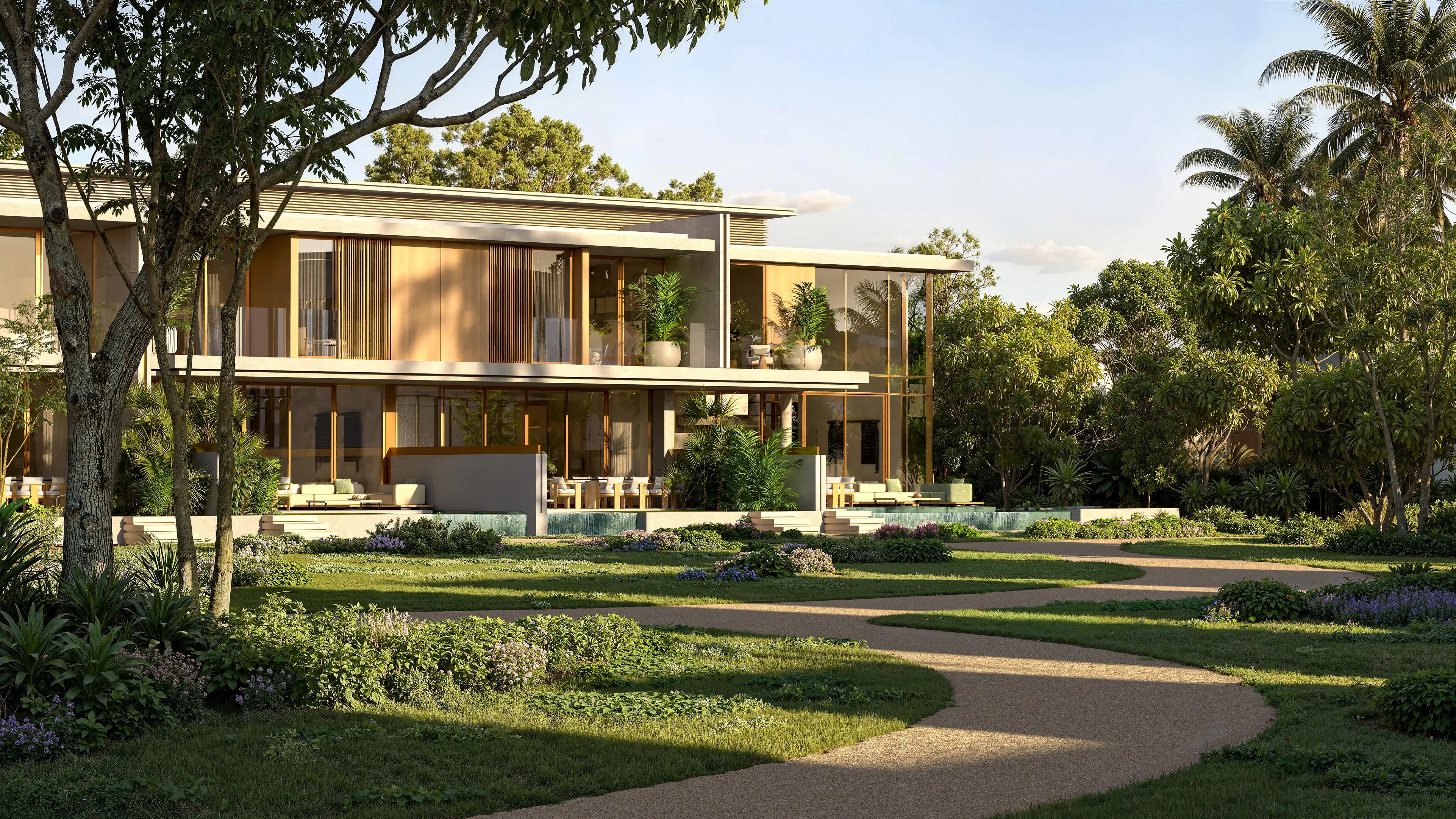 Villa jumelée 4 chambres (G+1)