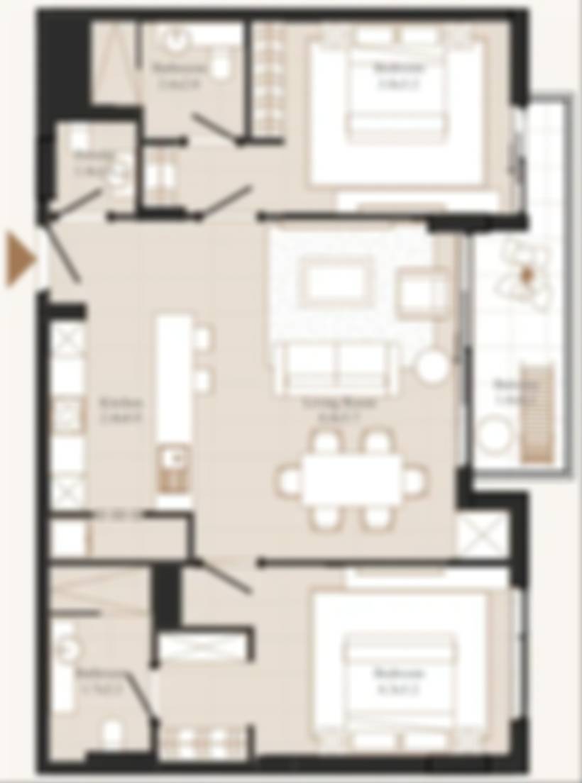 2 chambres